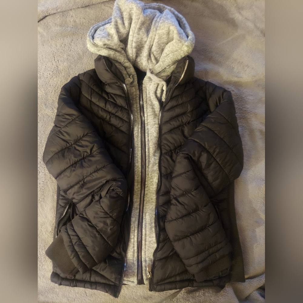 Black Winter jacket.